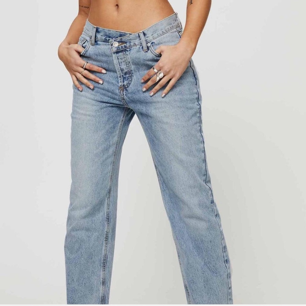 NWT Princess Polly Holly Asymmetric Jean